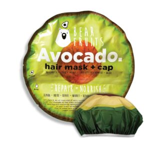 Bear Fruits Avocado Hair Mask & Reusable Shower Cap - 20ml,