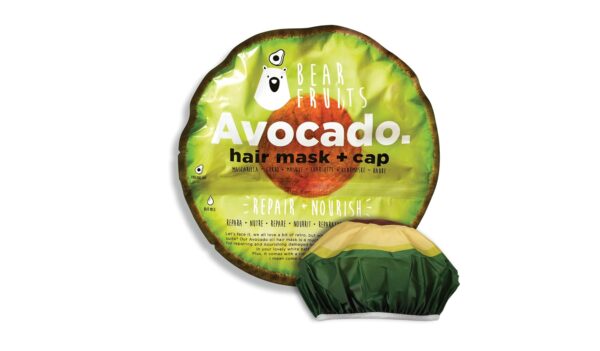 Bear Fruits Avocado Hair Mask & Reusable Shower Cap - 20ml,