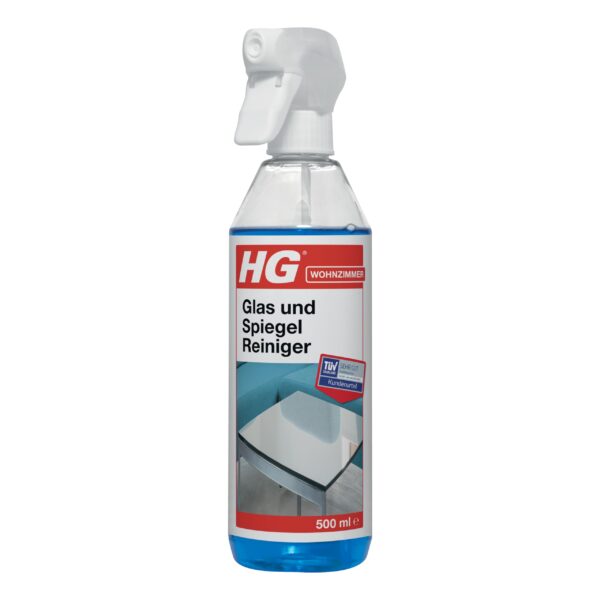 HG Glass & Mirror Cleaner - Streak-Free Glass & Mirror Spray (500ml) for Effortless Shine