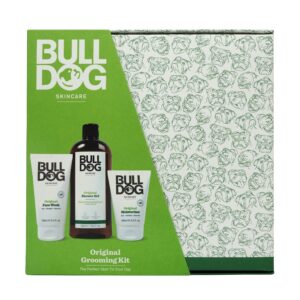 Bulldog Skincare Original Grooming Kit - Natural, Vegan & Cruelty-Free Men's Skincare Set