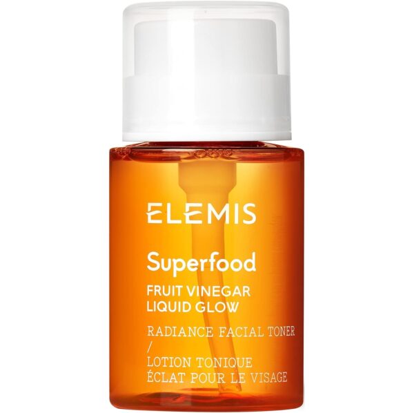 ELEMIS Superfood Fruit Vinegar Liquid Glow, AHA Face Toner – Brighten, Balance & Exfoliate, 145ml