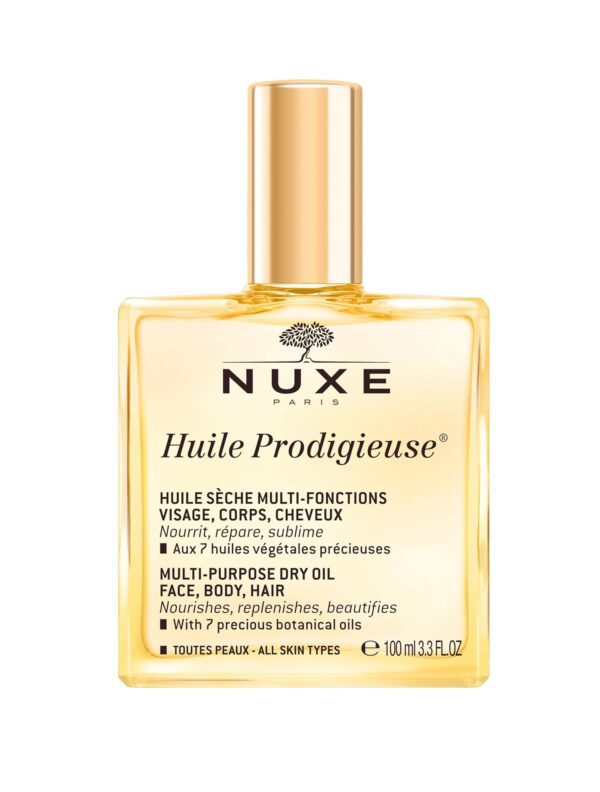 Nuxe Huile Prodigieuse 100ml - Multi-Purpose Dry Oil for Face, Body, and Hair