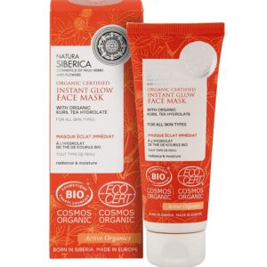 Natura Siberica Organic Certified Instant Glow Face Mask for All Skin Types - 75ml