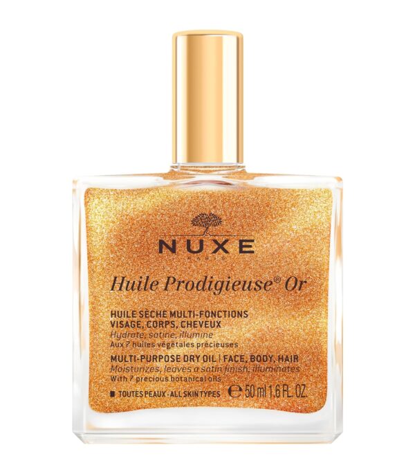 Nuxe Huile Prodigieuse Golden Shimmer Face and Body Oil 50 ml - Radiant SkinCare