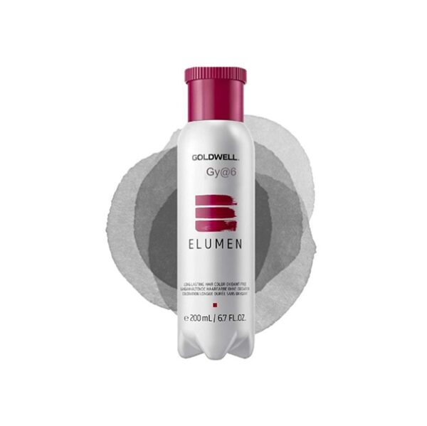 Goldwell Elumen Gy@ 6 Medium Grey 200ml | Long-Lasting, Ammonia-Free Hair Color