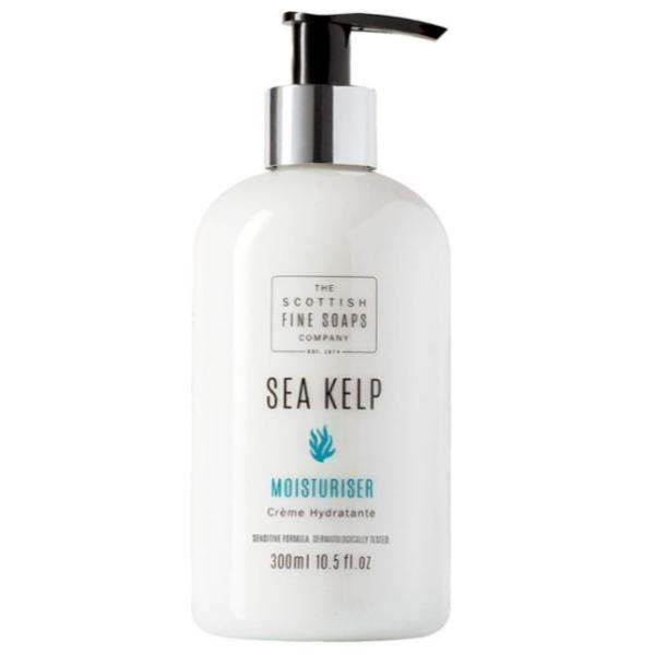 Scottish Fine Soaps Sea Kelp Moisturiser | Hydrating Cream with Sweet Almond Oil & Seaweed Extracts | 300ml