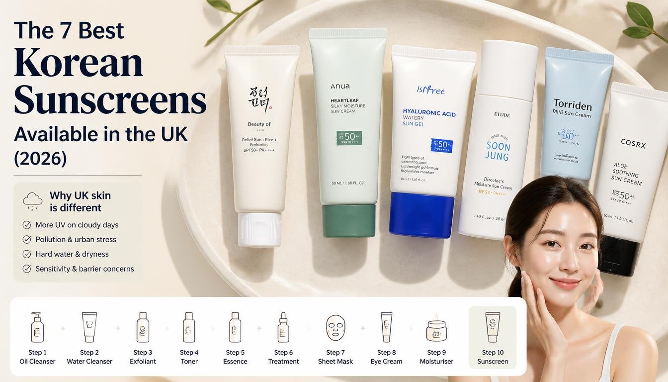 The 7 Best Korean Sunscreens Available in the UK (2026) | Qobey