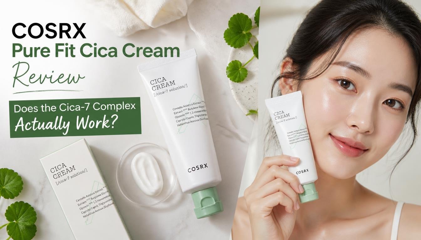 COSRX Pure Fit Cica Cream review UK — Qobey deep dive
