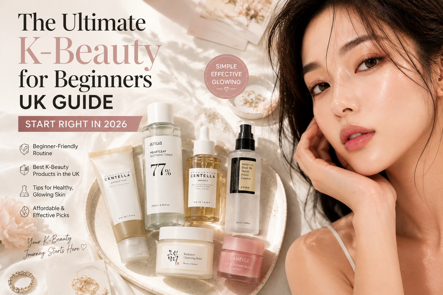 K-Beauty for Beginners UK guide — Qobey starter routine 2026