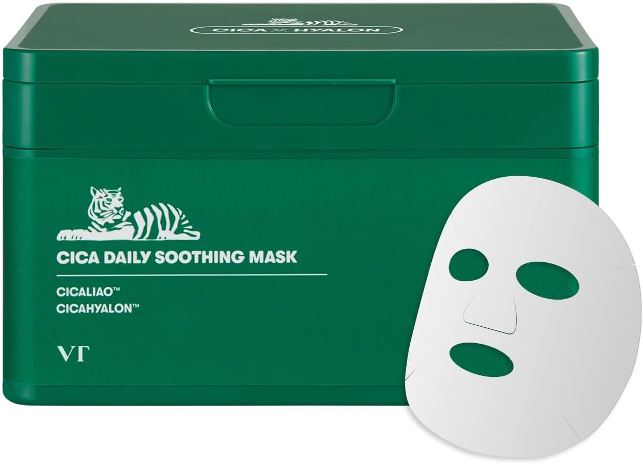 VT Cosmetics CICA Daily Soothing Mask 30 sheets
