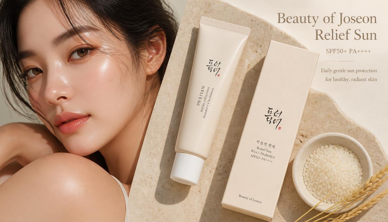 Beauty of Joseon Relief Sun review UK 2026 — Qobey
