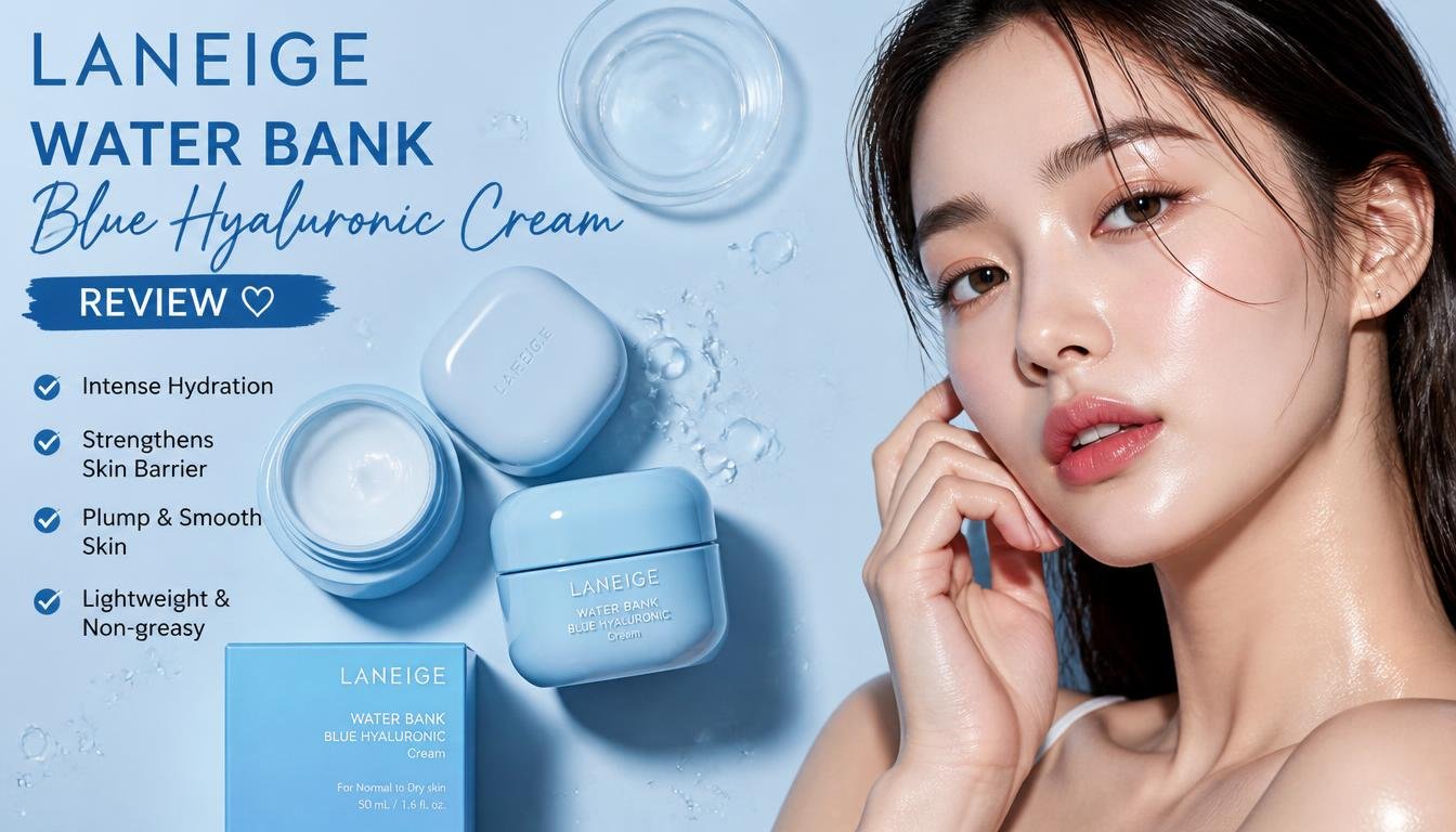 Laneige Water Bank Blue HA Cream review UK 2026 — Qobey
